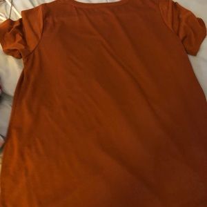 Silk Orange Shirt